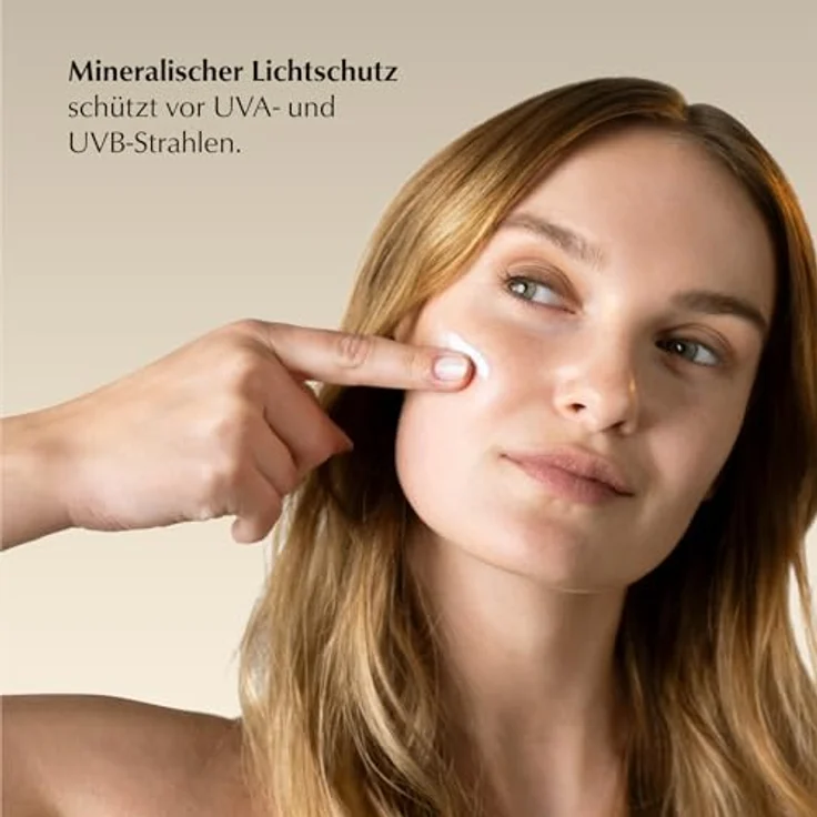 HEJ ORGANIC Sensitive Tagescreme LSF 50 (50ml) – Mineralischer Sonnenschutz für empfindliche Haut mit Hanföl & Kamille, 100% Naturkosmetik, zieht schnell ein – ohne Weißeffekt – Bild 4