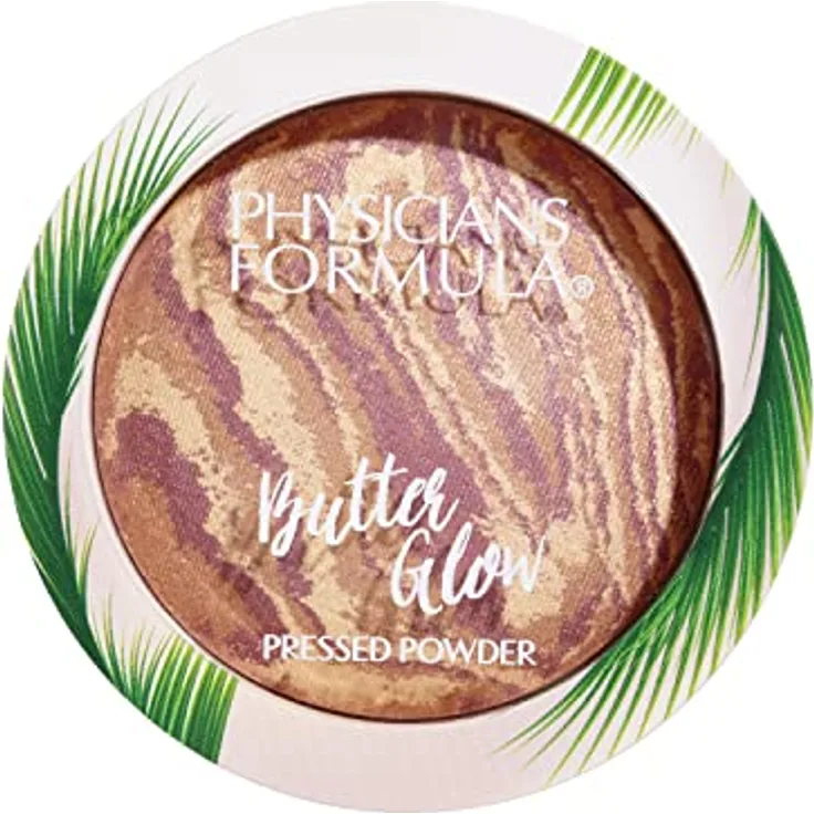 Physicians Formula Butter Glow Pressed Powder, Puder mit Murumuru-, Tucuma- und Cupuacu-Butter, Natural Glow, 7,5 g