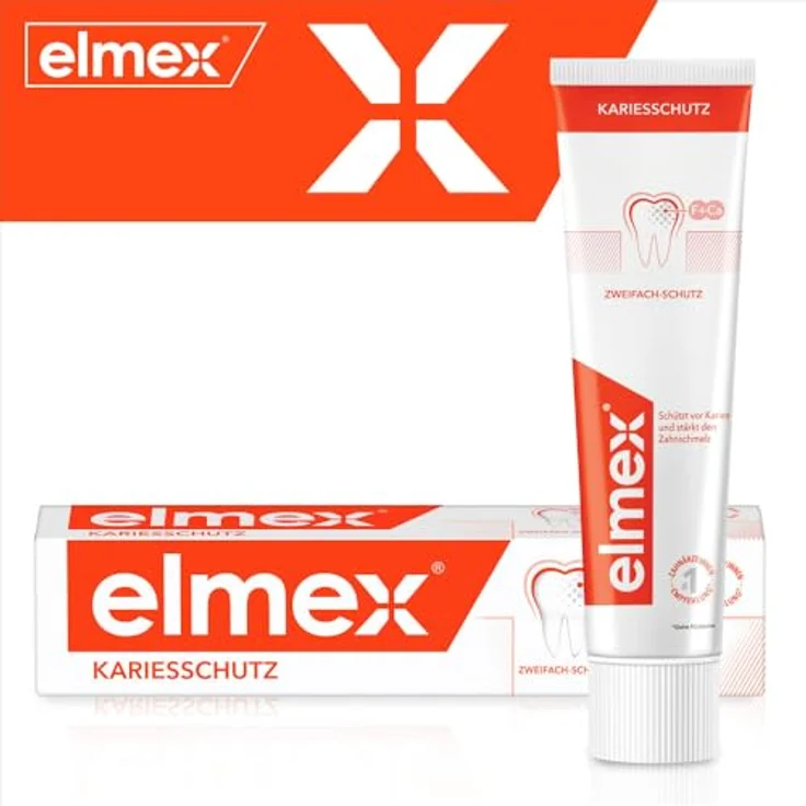 Elmex Kariesschutz 75 ml, mit Fluorid für gesunde Zähne – Bild 2