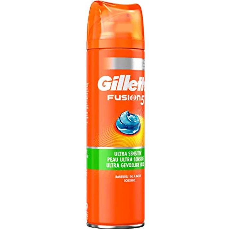 Gillette Fusion5 Rasiergel 3 Stück Empfindliche Haut 200 ml – Bild 7