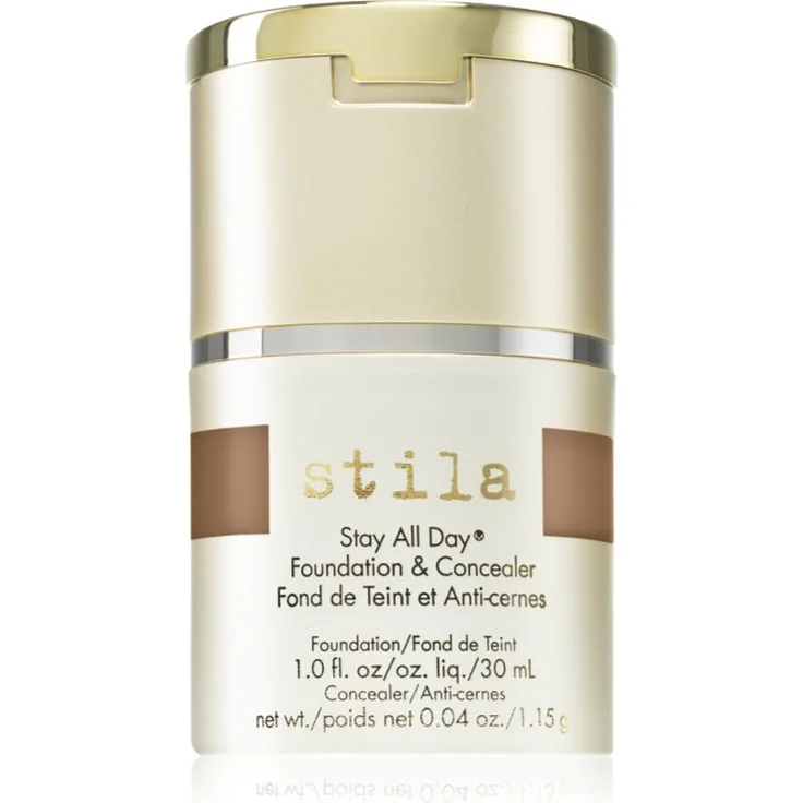 Stila Cosmetics Stay All Day Make-up und Korrektor, Concealer mit ausgezeichneter Abdeckung, Farbton Almond 11, 30 ml