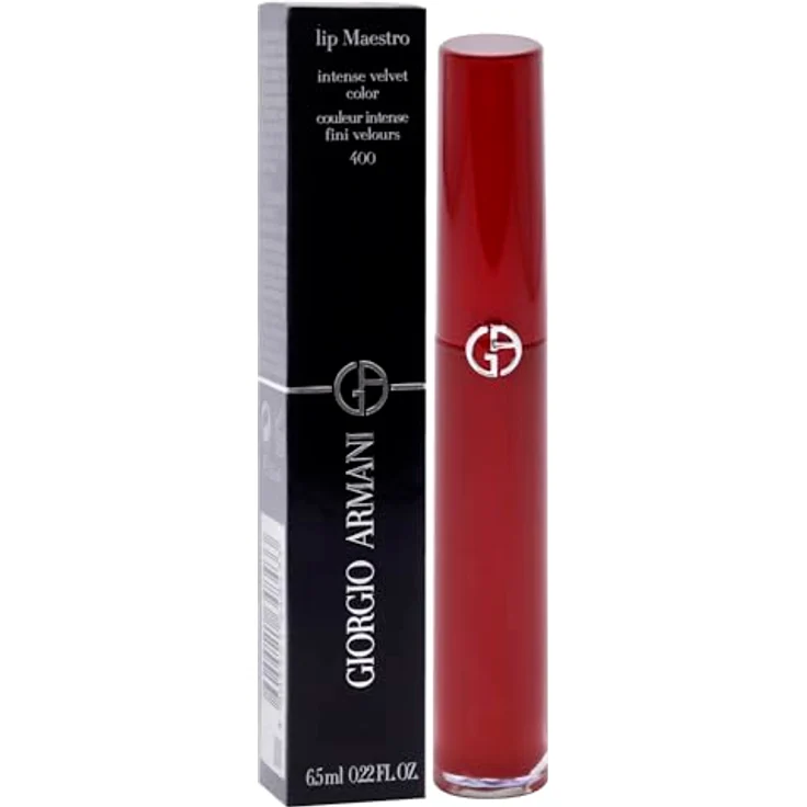 Giorgio Armani Lip Maestro Lippenfarbe Nr. 400, 6,5ml - Glänzendes Finish, Ansprechendes Design – Bild 3