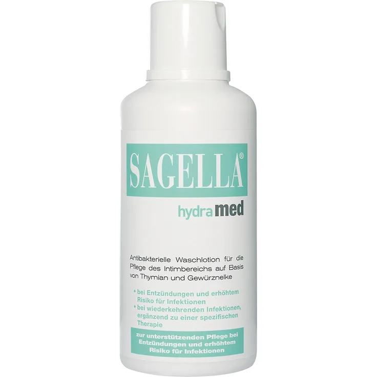 SAGELLA Sagella hydramed Intimwaschlotion, 500 ml für täglichen Hautschutz bei erhöhtem Infektionsrisiko