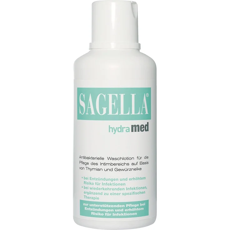 SAGELLA Sagella hydramed Intimwaschlotion, 500 ml für täglichen Hautschutz bei erhöhtem Infektionsrisiko