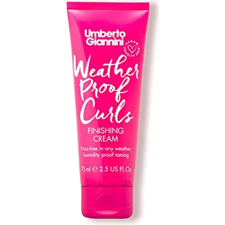 Umberto Giannini Weather Proof Curls Finishing Cream, Haarstylingcreme für lockiges Haar, vegan, 75 ml – Bild 1
