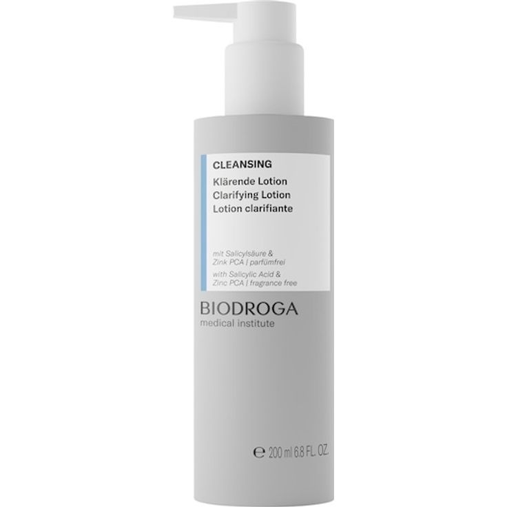 Biodroga Cleansing Klärendes Tonic, Gesichtscreme für Damen zur Hautreinigung, 200 ml