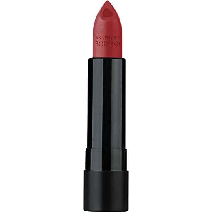 ANNEMARIE BÖRLIND LIPPEN EFFECTIVE NATURAL BEAUTY Lipstick Burgundy (4 ml) - Intensive Farben & Glanz mit Pflegender Wirkung, Hyaluron Spendet Feuchtigkeit & Glättet, Vegan