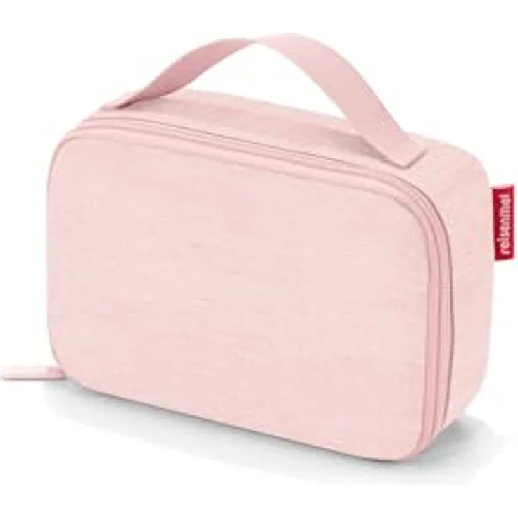 Reisenthel Thermocase Kühltasche, isolierender Kulturbeutel in Silber mit Netzfach und Tragegriff, 20 x 6.5 x 14 cm – Bild 2