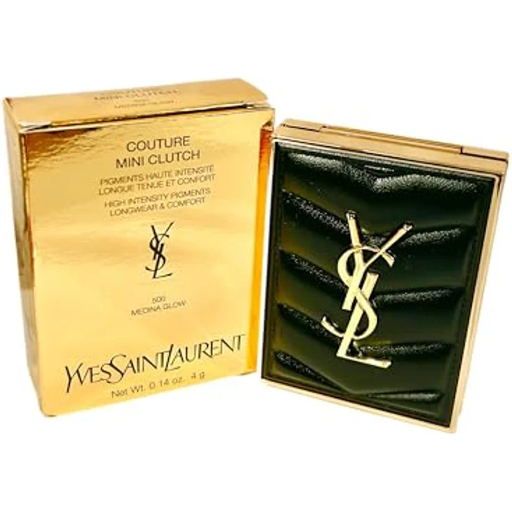 Yves Saint Laurent Couture Mini Clutch Lidschattenpalette 500 Medina Glow, 4 g, reichhaltige Pigmente mit Spiegel und Applikator – Bild 2