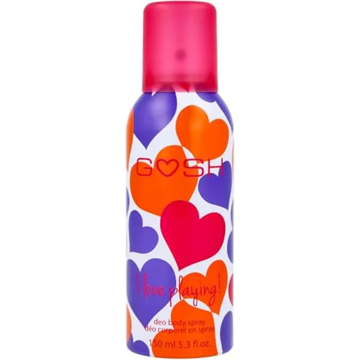 Gosh I Love Playing!, Deodorant Spray für Frauen, 150 ml