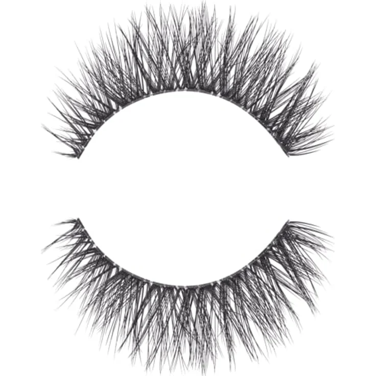 essence cosmetics what the FAKE! false lashes, künstliche Wimpern, Transparent, Extremes Volumen, vegan, ohne Mikroplastikpartikel, Nanopartikel frei, ohne Parfüm, 1er Pack (1g) – Bild 2