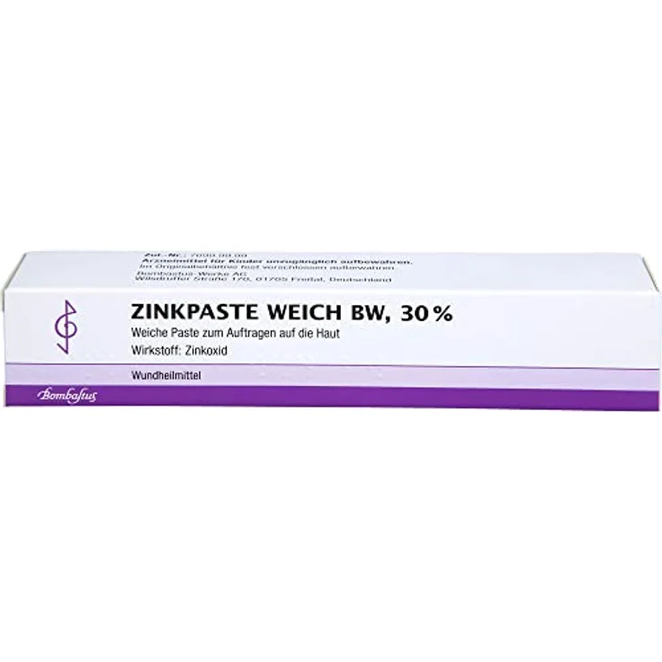 Bombastus Zinkpaste BW weich, Wundheilmittel in 50 ml Tube – Bild 1
