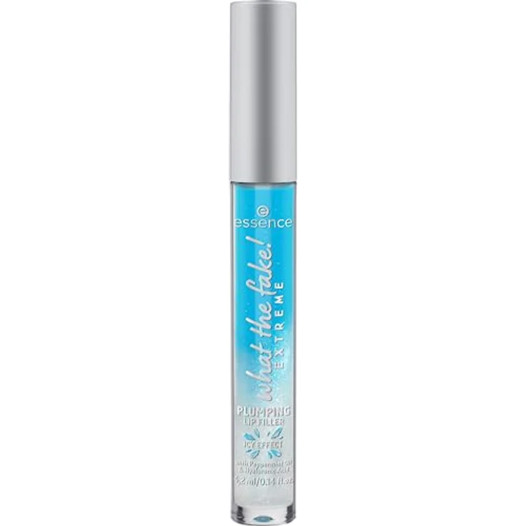 essence what the fake! EXTREME PLUMPING LIP FILLER, Lip Booster, Nr. 02, Transparent, erfrischend, sofortiges Ergebnis, vergrößernd, vegan, ohne Parfüm, ohne Alkohol, ohne Parabene, 1er Pack (4.2ml) – Bild 1