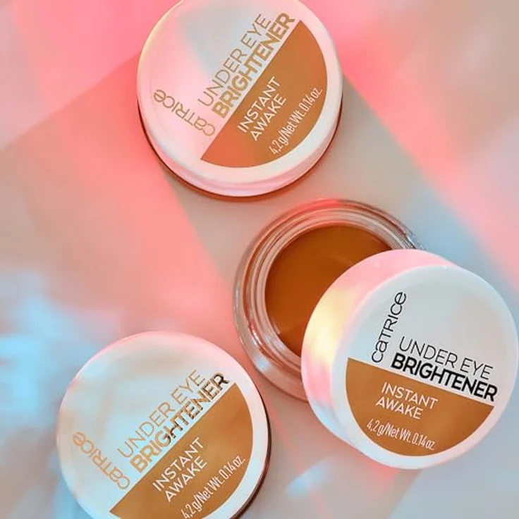 Catrice Under Eye Brightener, Augenpflege Nr. 030, Braun, aufhellend, pflegend, vegan, 3er Pack (3x4.2g) – Bild 5