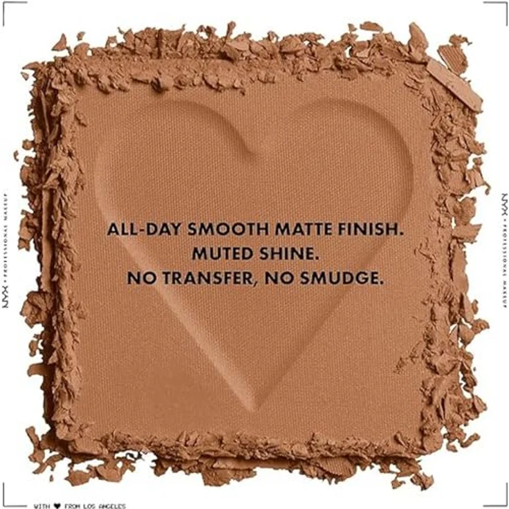NYX Professional Makeup Can't Stop Won't Stop Mattifying Powder, mattierendes Puder für Damen, Farbton 08 Mocha, 6 g, vegan, langanhaltendes Finish – Bild 2