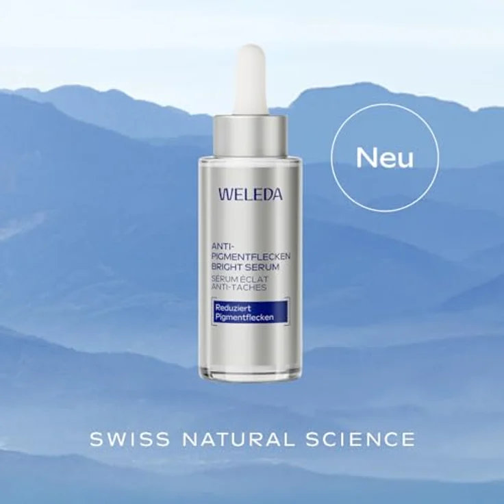 Weleda Bright Serum, Gesichtsserum mit Anti-Pigmentflecken-Funktion, 30 ml, für strahlenden Teint und reduzierte Falten – Bild 7