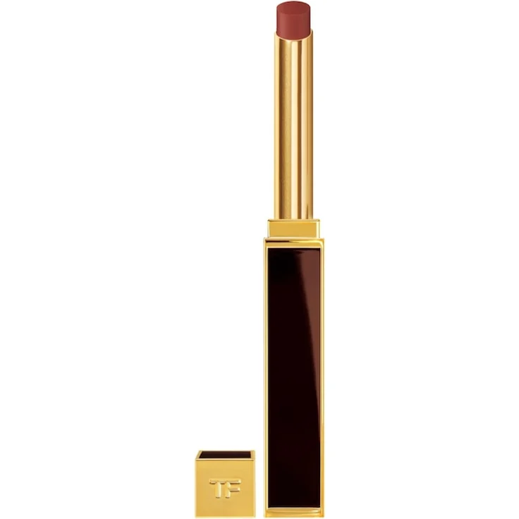 TOM FORD Slim Lip Color Shine, hochpigmentierter Lippenstift mit elegantem Finish, 8 g, Farbton 100 100