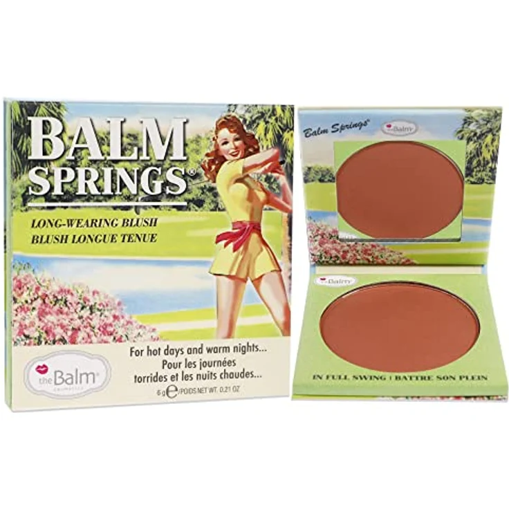 The Balm Make-up Balm Springs Long Wearing Blush 5,6 g, für einen frischen Teint – Bild 4