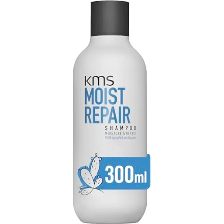 KMS MOISTREPAIR Shampoo 300ml für kraftloses, trockenes Haar, das zu Haarbruch und Spliss neigt. – Bild 1