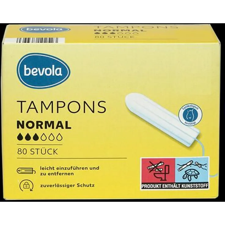 Bevola Tampons 80 Stück, normal - Preisvergleich