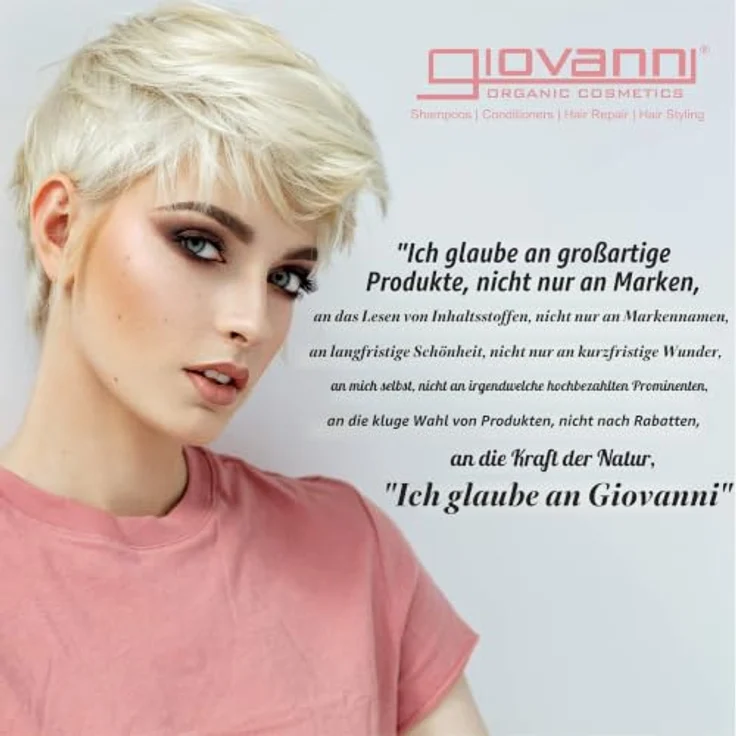 Giovanni 2chic Ultra-Sleek Shampoo, reparierendes Shampoo mit Keratin und Arganöl für glattes und glänzendes Haar, 250 ml – Bild 5