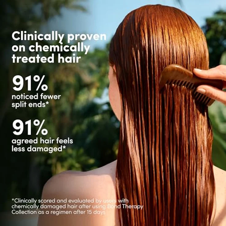 Coco & Eve Bond Therapy Pro Bond Shampoo, stärkendes Shampoo für beschädigtes, chemisch behandeltes Haar, 280 ml, feuchtigkeitsspendend und ohne Silikone – Bild 5