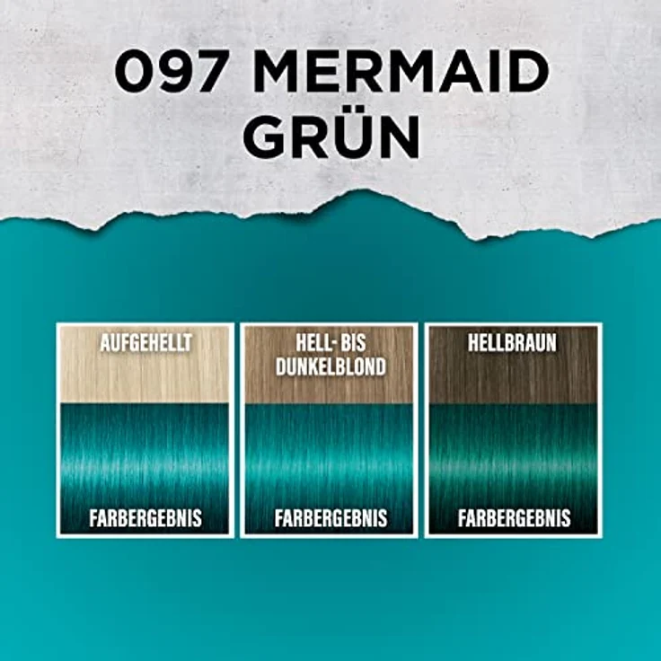 GOT2B FARB/ARTIST 097 Mermaid Grün Stufe 2, 3er Pack (3x 80 ml) – Bild 4