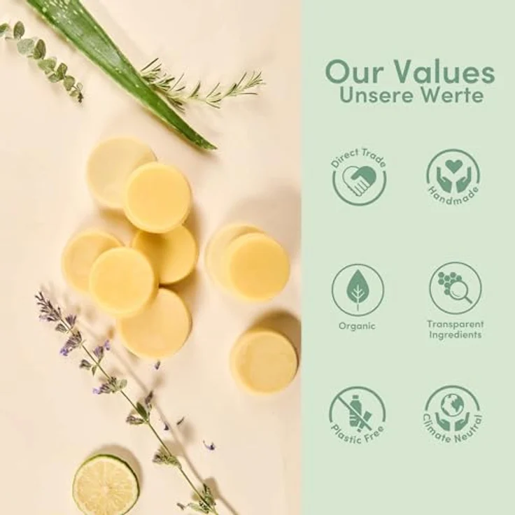 Feste Sonnencreme + After Sun - Naturkosmetik made in Germany - plastikfrei in die Sonne Körperpflegesets 250 ml – Bild 6