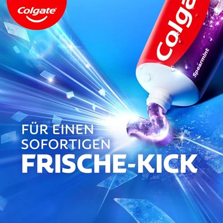 Colgate Max White Sparkle Diamonds Zahnpasta, 12er Pack (12 x 75 ml) – Bild 7