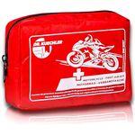 DR.KUECHLER MEDICAL Mini Motorrad Verbandstasche, Erste Hilfe Set für Motorrad, Quad, Vespa und Fahrrad, DIN Norm 13164, sicher und benutzerfreundlich