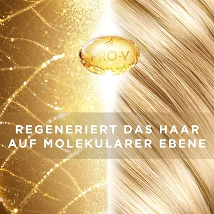 Pantene Pro-V Molecular Bond Repair Leave In Haarcreme, 90ml, 5-in-1 Pflege für geschädigte Haartypen, repariert Spliss – Bild 5