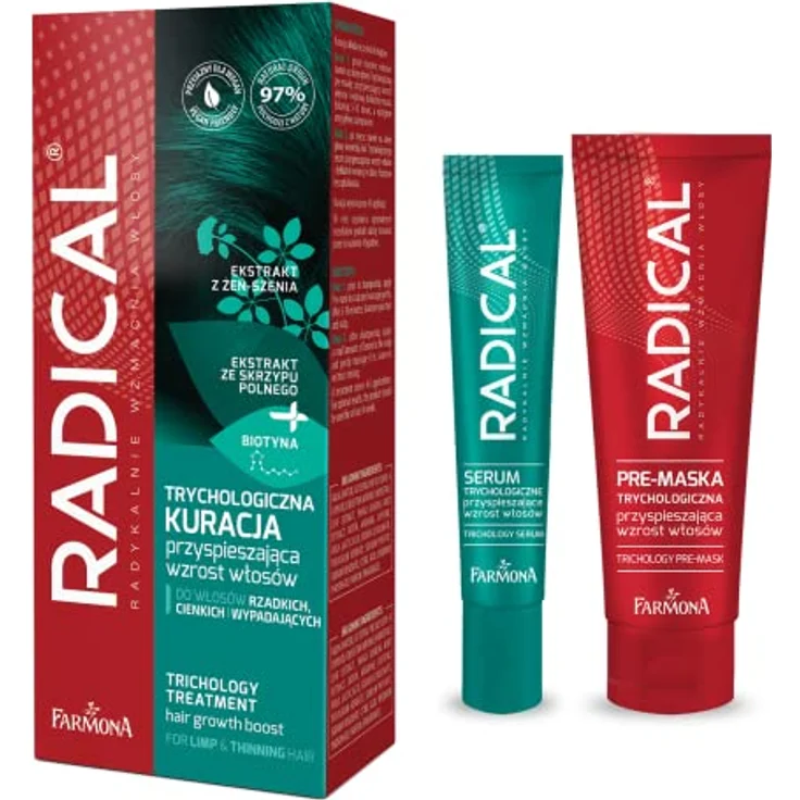 Farmona RADICAL Trychologische Behandlung zur Beschleunigung des Haarwachstums 70 ml, Haarkuren & -öle