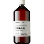 wesentlich. Rizinusöl kaltgepresst 1000ml - 100% reines Rizinusöl - für Haut und Haare, Wimpern und Augenbrauen