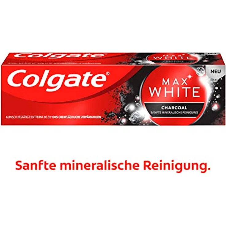 Colgate Max White Expert Charcoal Zahnpasta, 75 ml – Bild 12