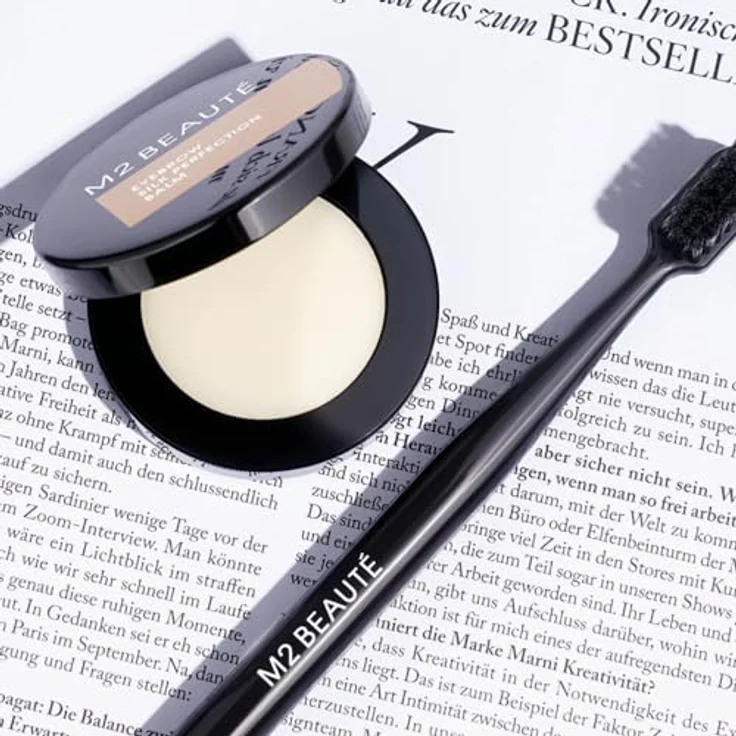 M2 BEAUTÉ Silk Perfection Augenbrauenbalsam 5 ml, stärkend und feuchtigkeitsspendend – Bild 2