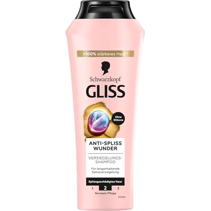 GLISS KUR Haarshampoo GLISS KUR Haarshampoo Anti-Spliss Wunder Haarshampoo 250 ml – Bild 2