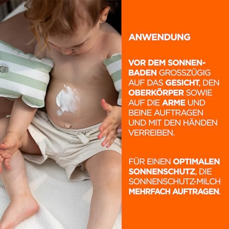 Garnier Ambre Solaire Garnier Ambre Solaire Kids Sensitive Spray LSF50 Sonnenspray 200 ml – Bild 5