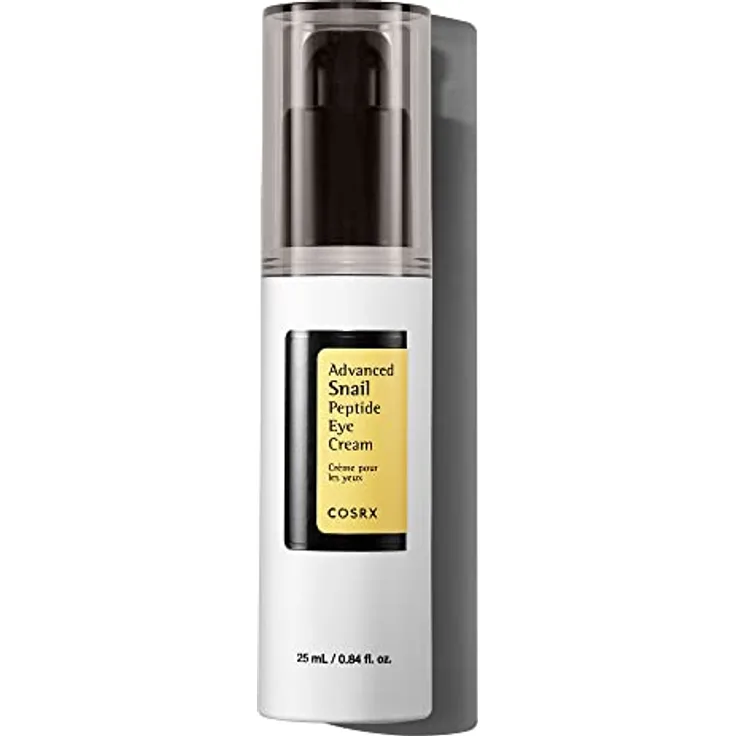 COSRX Snail Peptide Eye Cream - aufhellende Anti-Aging Korean Augencreme mit 73,7% Schneckenschleim und Hyaluronsäure, 25ml, Korean Skincare