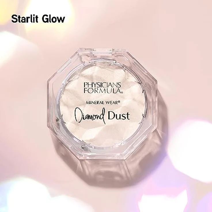 Physicians Formula Mineral Wear® Diamond Highlighter, aufhellender Kompaktpuder in Starlit Glow, 6 g – Bild 7