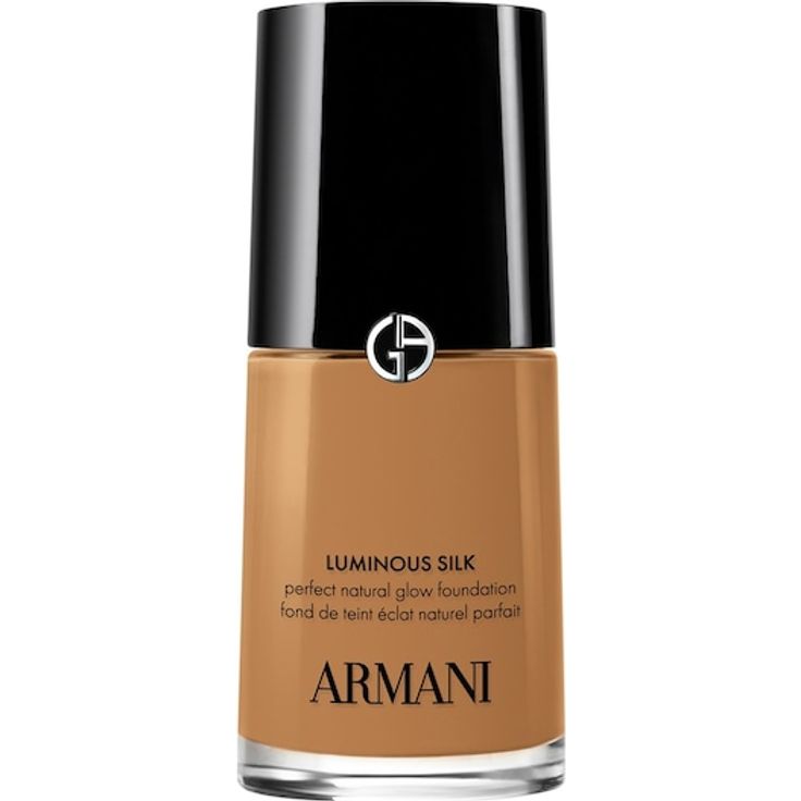 Armani Teint Luminous Silk Foundation, 30 ml, ölfreie Textur, semi-mattes bis strahlendes Finish, individuell aufbaubare Deckkraft, Micro-Fil-Technologie