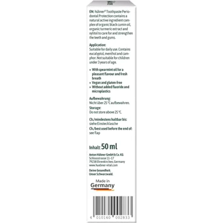 Hübner Schwarzkümmel-Öl 50 ml, für saubere Zähne & frischen Atem – Bild 4