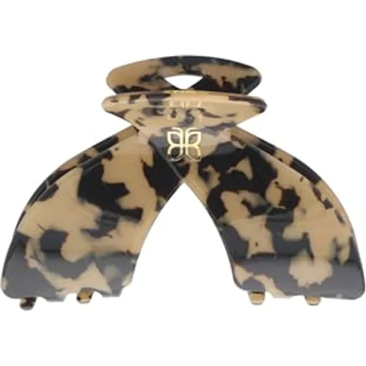 PARSA Beauty Signature Haarklammer, mehrfarbig mit T-Shell-Finish und Schmetterling-Design in Gold, leichter Halt für elegantes Styling, Accessoire für Alltag