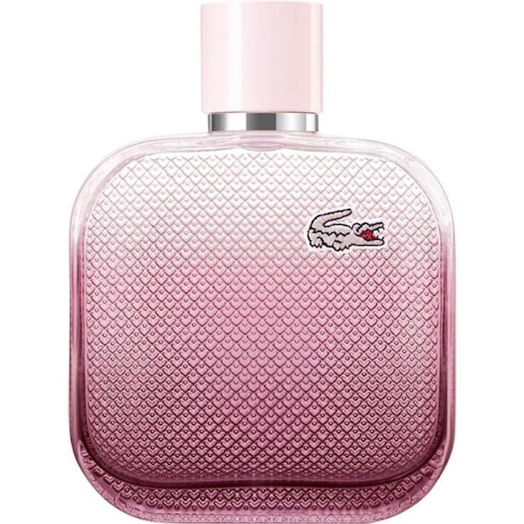 Lacoste L.12.12 Femme Rose Eau Intense, holzig-florales Eau de Toilette Spray für Damen, 100 ml