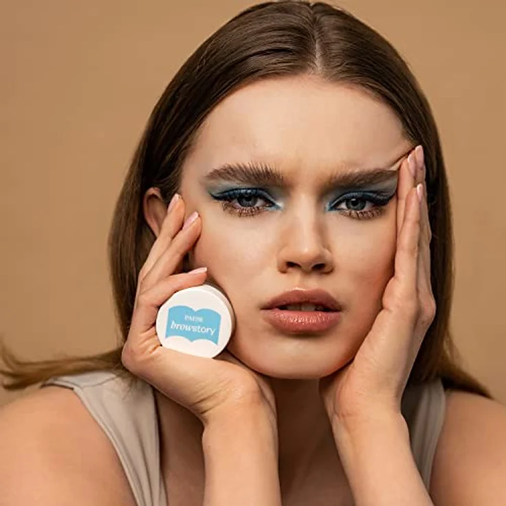 Paese Browstory Augenbrauengel-Pomade, für Fixation und Form, 8 g, transparente Textur – Bild 7