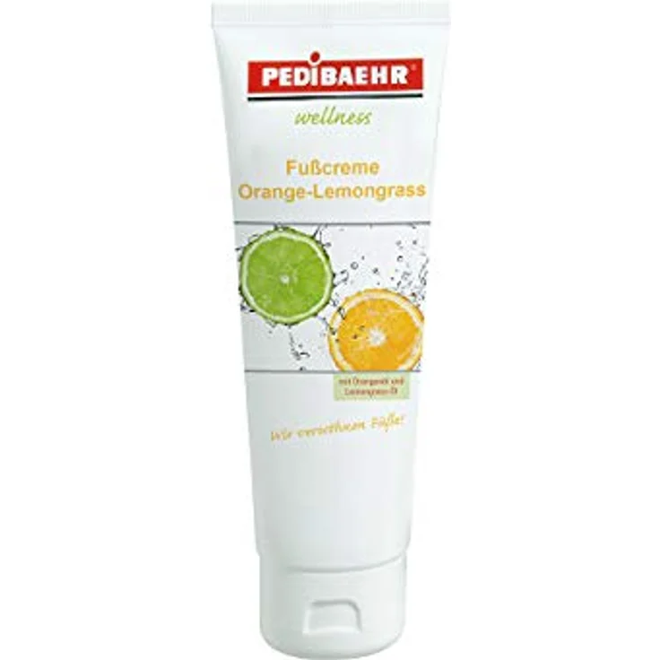 Pedibaehr Wellness Fußcreme Orange-Lemongrass 125 ml – Bild 2