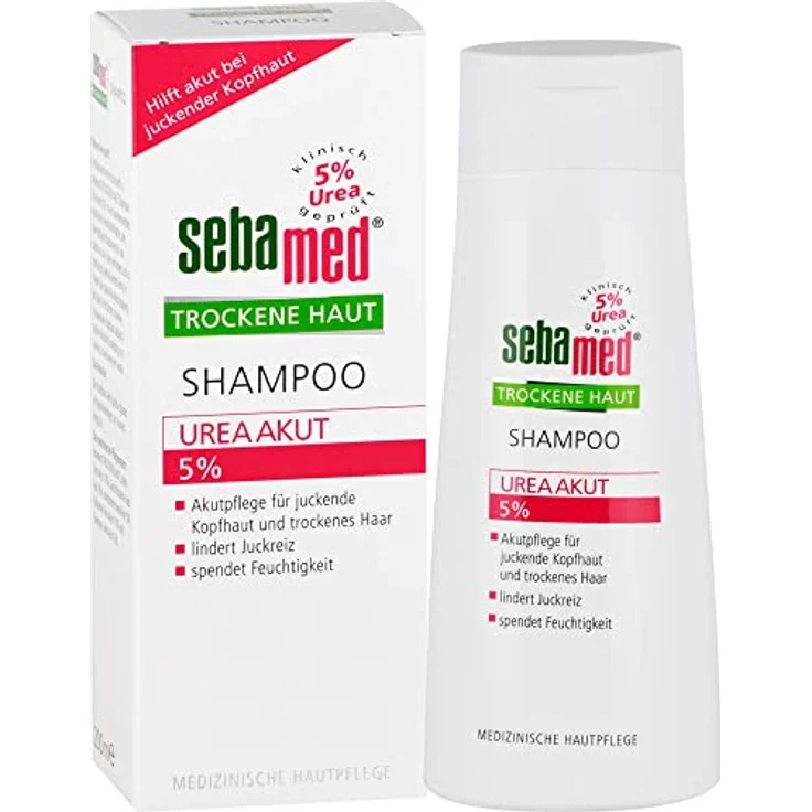 sebamed Produkte sebamed Produkte sebamed TROCKENE HAUT 5% Urea akut Shampoo Haarshampoo 200 ml – Bild 3