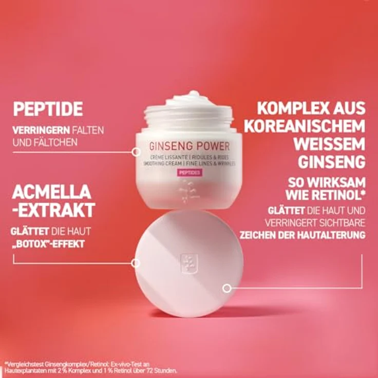 Erborian Ginseng Power, Gesichtscreme mit hautglättendem Effekt, 50 ml – Bild 4