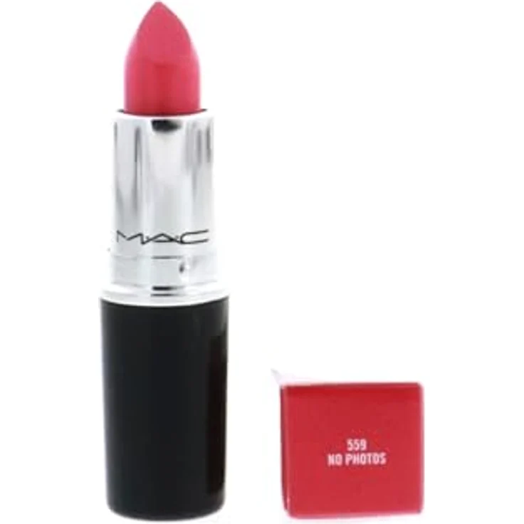 MAC Lips Lustreglass Lipstick, No Photos 3 g – Bild 2