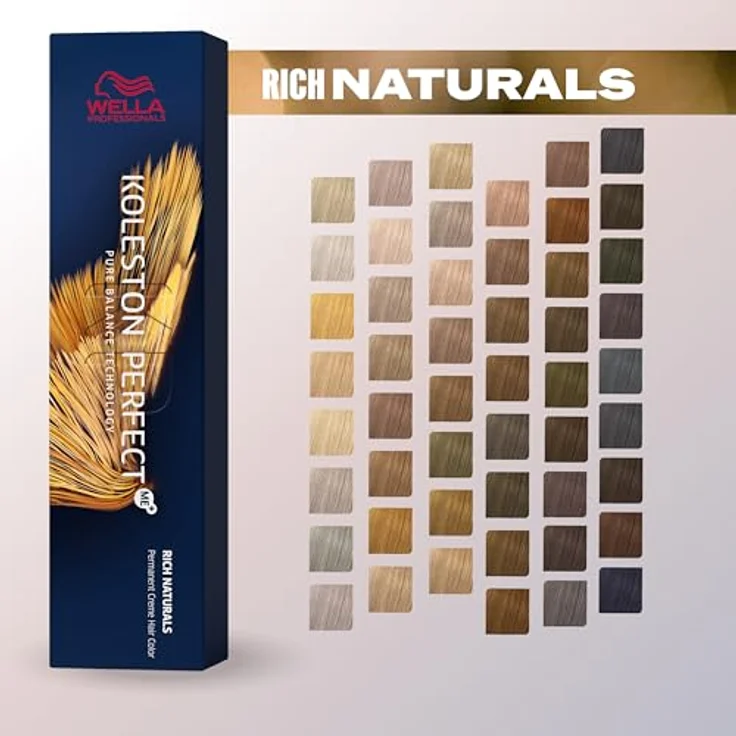 Wella Professionals Koleston Perfect Rich Naturals 4/3, permanente Haarfarbe Mittelbraun Gold, 60 ml – Bild 7