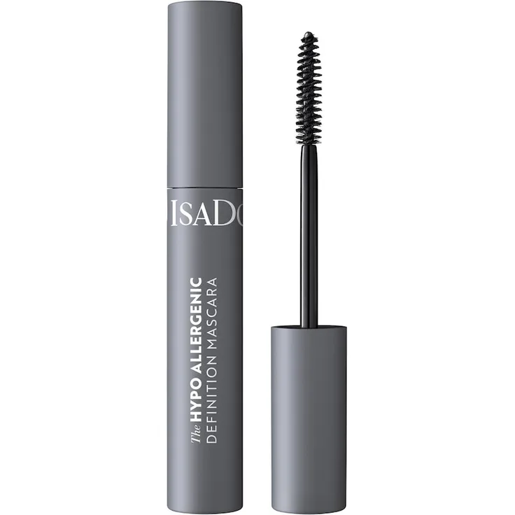 IsaDora The Hypo Allergenic Definition Mascara, 10 ml, für empfindliche Augen, Schwarz, tierversuchsfreie Formel